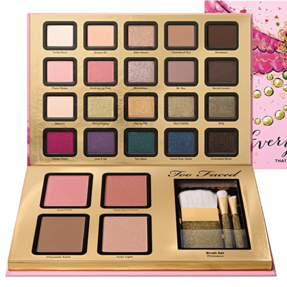 Collectors item TOO FACED holiday full face palette
